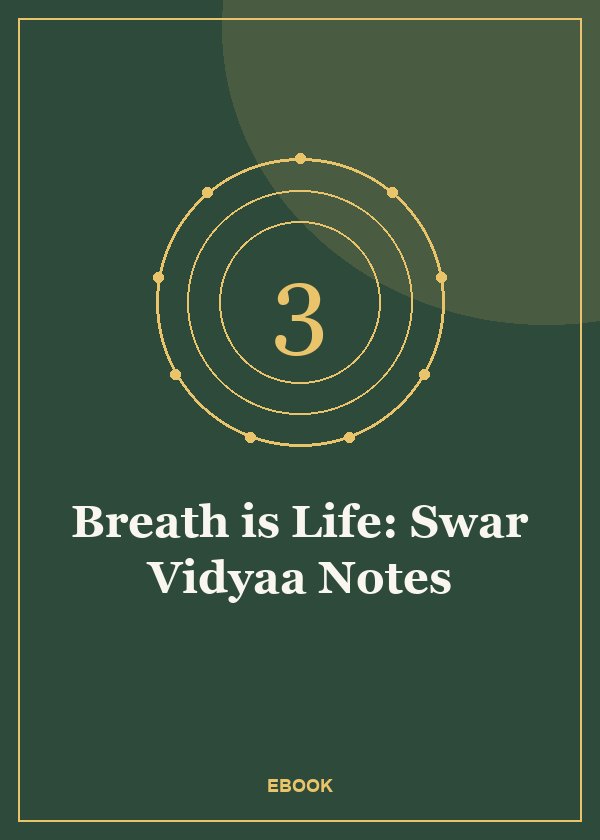 Breath is Life: Swar Vidyaa Notes